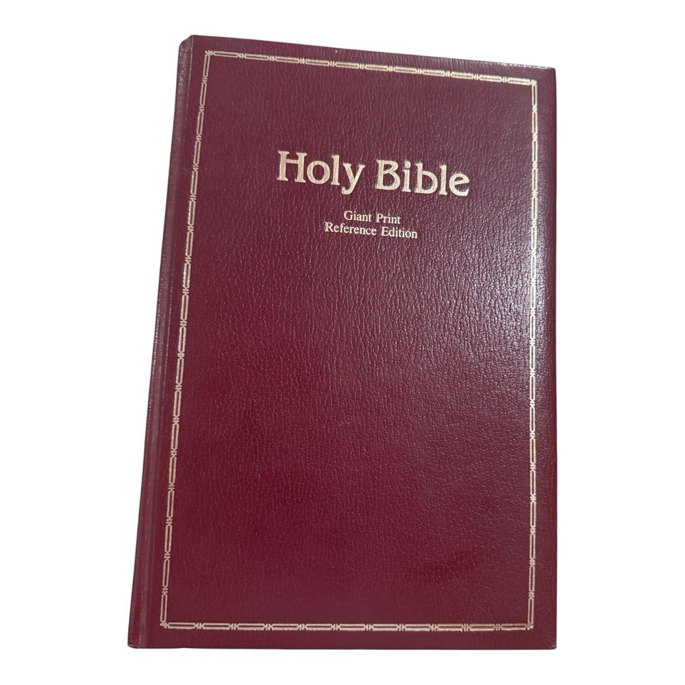 Holy Bible New King James Version NKJV Giant Print Red Letter Nelson‎ 432BG 1982